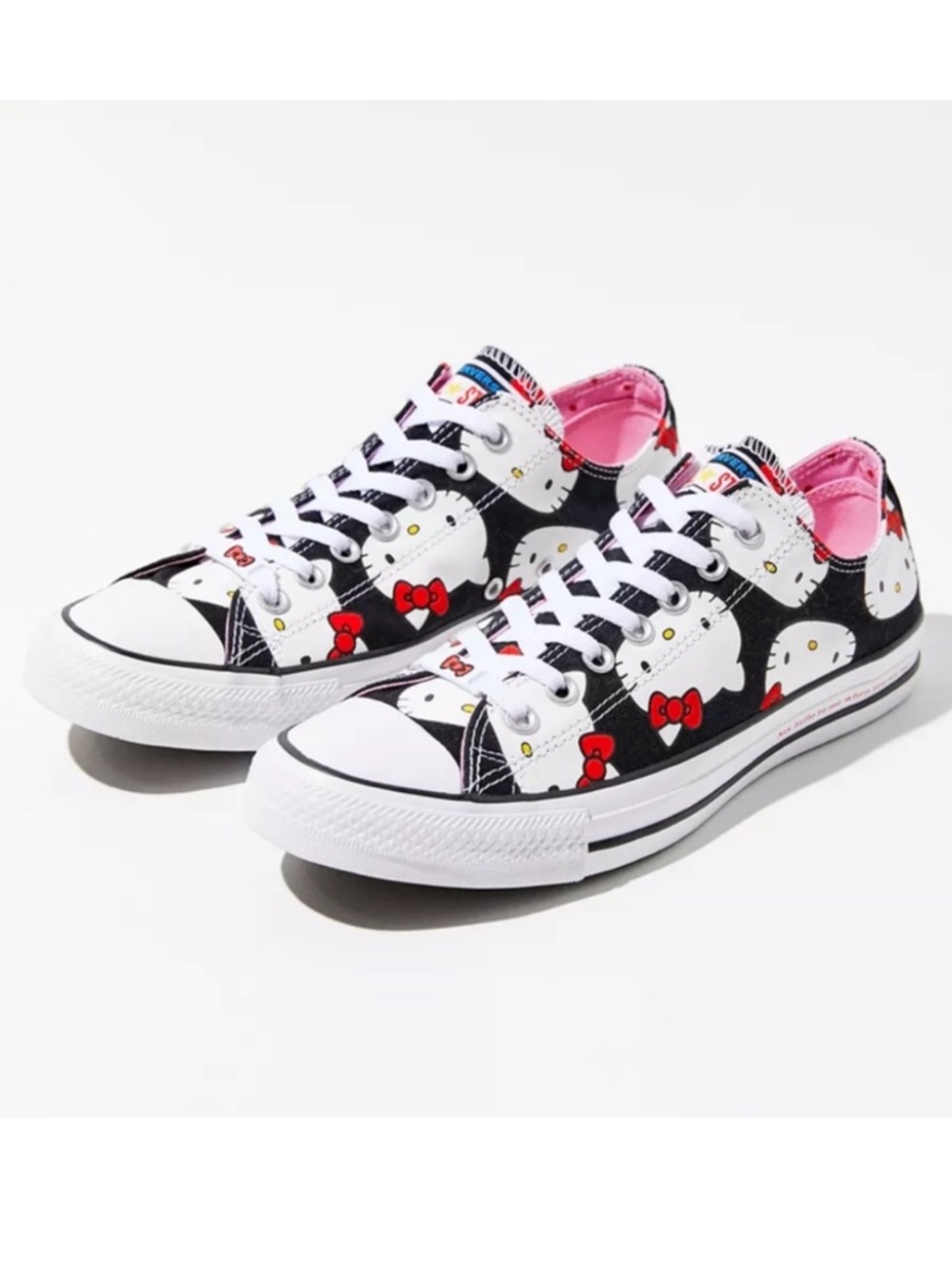 Converse x Hello Kitty Chuck Taylor All Star Canvas Ox Low Top Sneaker Black 3